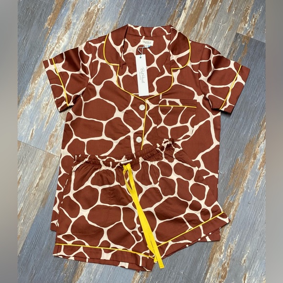 BedHead Other - NWT BEDHEAD SHORTS PAJAMA SET SIZE XS IN GIRAFFE